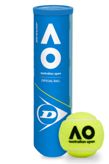 Dunlop Australian Open Tennis Ball 4 Can