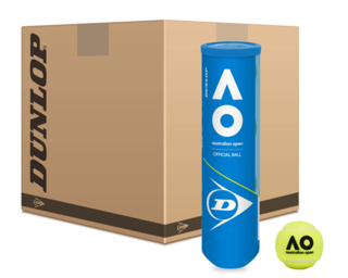 Dunlop Australian Open Tennis Ball Carton 72
