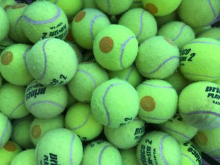 Secondhand Orange Dot Tennis Balls