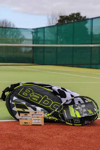 Babolat Pure Aero 100 and Pure Aero 6RH Bundle
