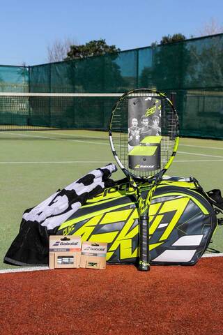 Babolat Pure Aero 98 and Pure Aero 12RH Bundle