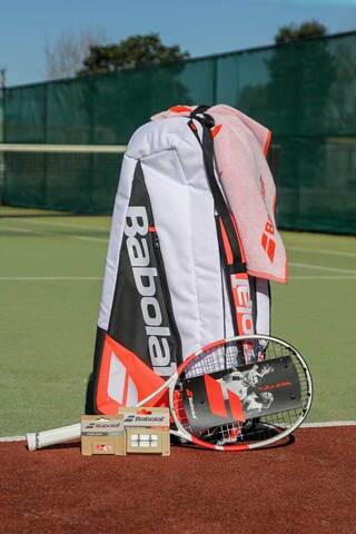 Babolat Pure Strike 100 Racquet and 12RH Bag Bundle