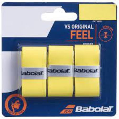 Babolat VS Orgininal Overgrip Yellow 3 Pack