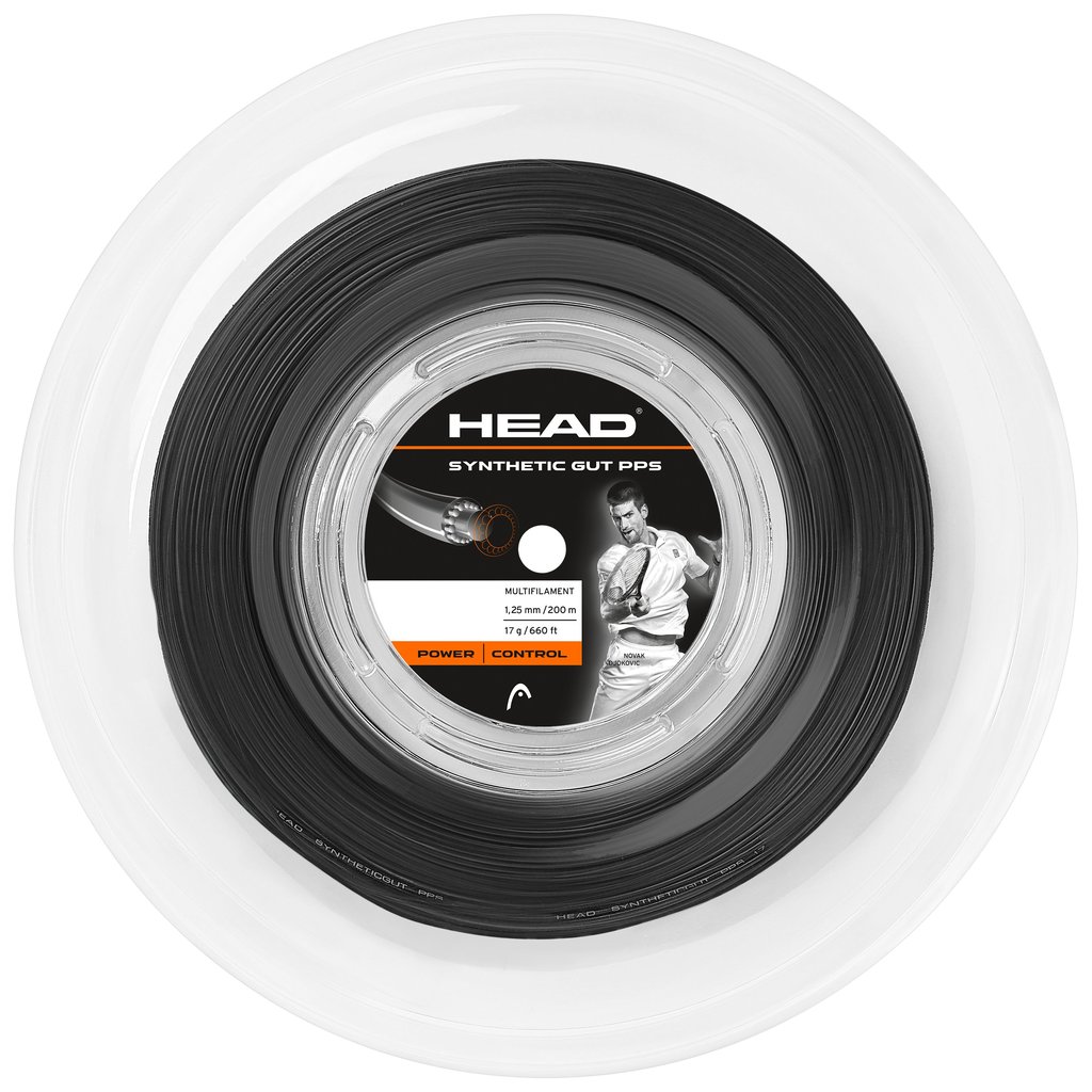 Head Synthetic Gut PPS Reel Black Tennis String