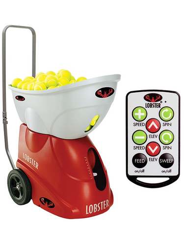 Lobster Tennis Ball Machine Elite 3 with Remote