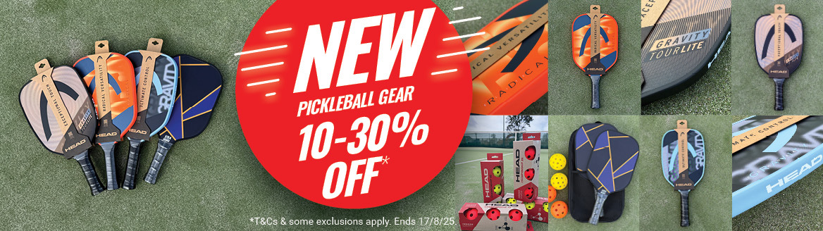 Shop premium pickleball paddles, balls & accessories at Smash Tennis NZ