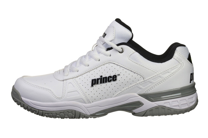 Prince Mens Advantage White Black Tennis Shoe