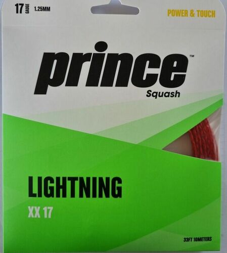 Prince Sqash Lightning XX17 String Set Red
