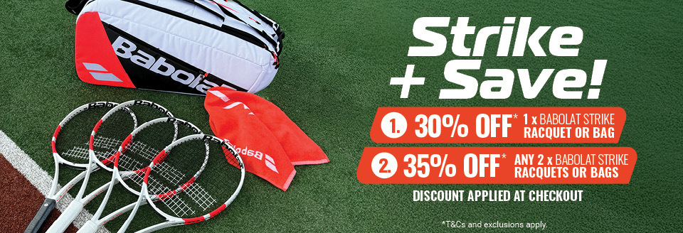 Babolat Strike + Save discount