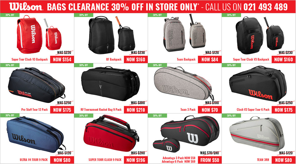 Wilson Bags Discount