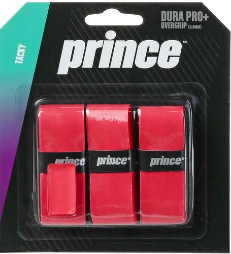 Prince Dura Pro+ Overgrip Red