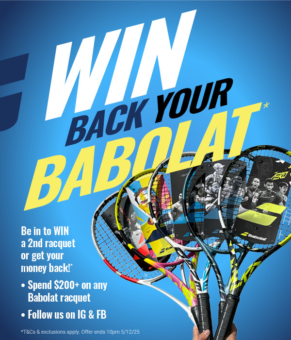Win back your Babolat Promo