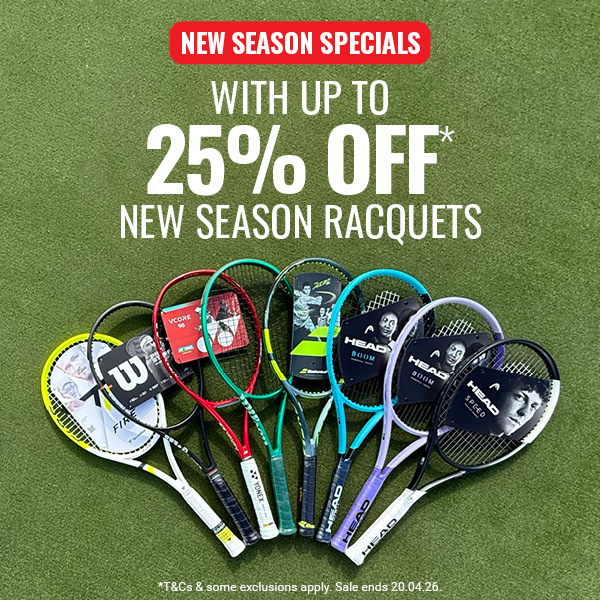Smash Tennis Pro Shop New Season Specials