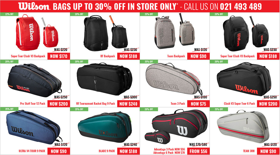 Wilson Bags Discount