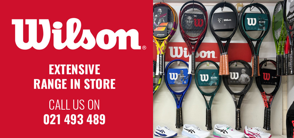 Wilson tennis racquets, bags, balls for sale NZ