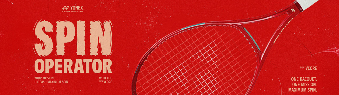 Yonex Spin Operator VCORE racquets
