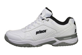 Prince Mens Advantage White Black Tennis Shoe